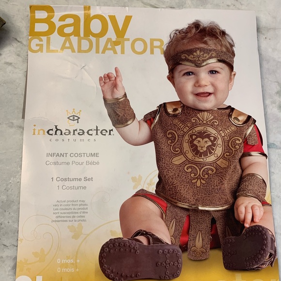 gladiator baby costume